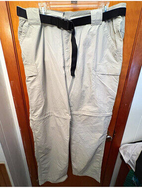 Mountain Club Men’s Convertible Hiking Pants 36x30 – New With Tags
